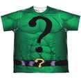thumbnail image 1 of Batman - Riddler Uniform - Youth Short Sleeve Shirt - Large, 1 of 2