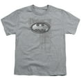 thumbnail image 1 of Batman - Rivited Metal Logo - Youth Short Sleeve Shirt - Medium, 1 of 2