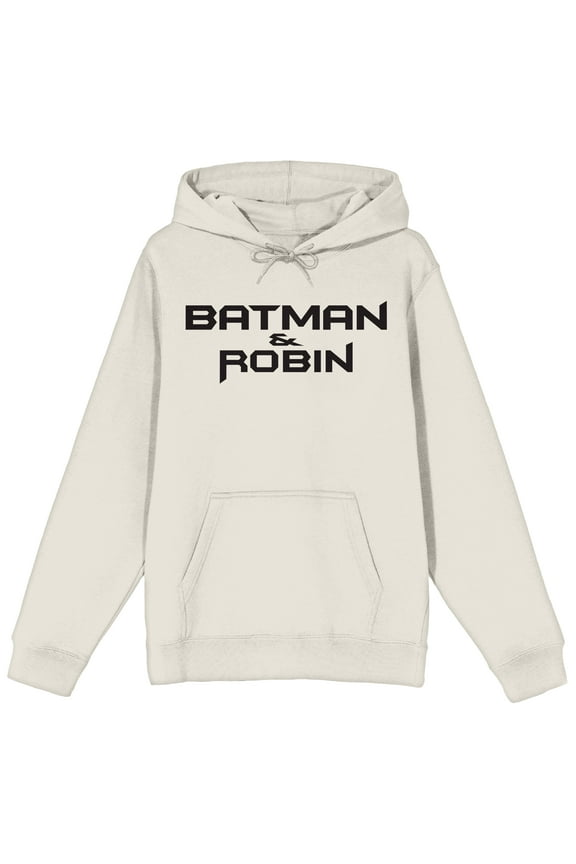 Batman & Robin 1977 Simple Text Men's Tofu Sweatshirt-Large