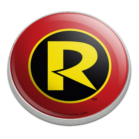 Batman Robin Logo Golfing Premium Metal Golf Ball Marker