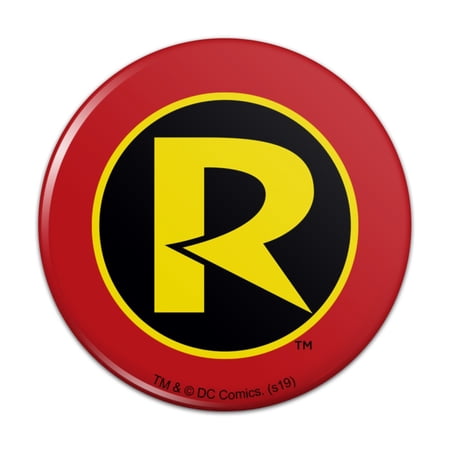 Batman Robin Logo Pinback Button Pin