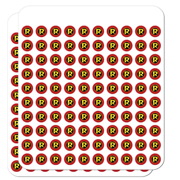 Batman Robin Logo Planner Calendar Scrapbooking Crafting Stickers