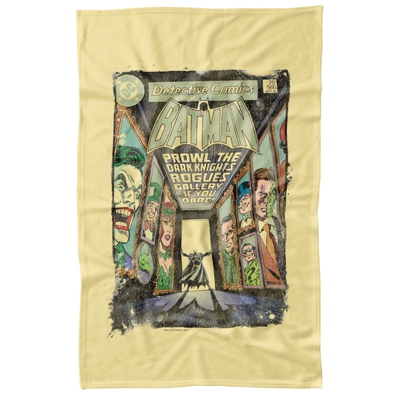 Batman Rogues Gallery Cover Fleece Blanket 36' x 58',Rogues Gallery Cover