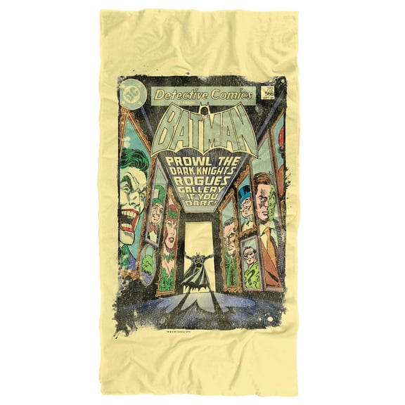 Batman Rogues Gallery Cover Officially Licensed Beach Towel 30' X 60'