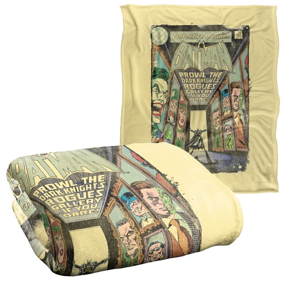 Batman Rogues Gallery Cover Officially Licensed Silky Touch Super Soft Throw Blanket 50' x 60'