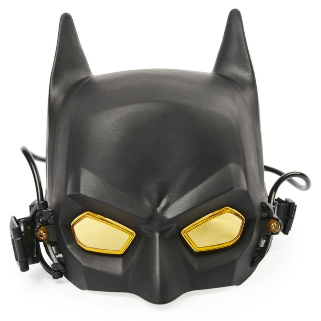 Batman Role-Play Tech Mask with Lights and Magnification Lens, for Kids Aged 4 and up