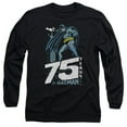 thumbnail image 1 of Batman-Rooftop - Long Sleeve Adult 18-1 Tee - Black- Small, 1 of 1