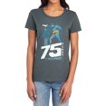 thumbnail image 1 of Batman Rooftop Women's T Shirt, Charcoal, Small, 1 of 6