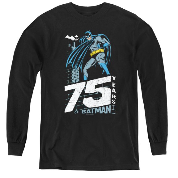 Batman - Rooftop - Youth Long Sleeve Shirt - Large