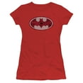 thumbnail image 1 of Batman Rosey Signal S/S Junior Women's T-Shirt Sheer-Red, 1 of 1