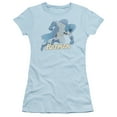 thumbnail image 1 of Batman - Running Retro - Juniors Teen Girls Cap Sleeve Shirt - X-Large, 1 of 2