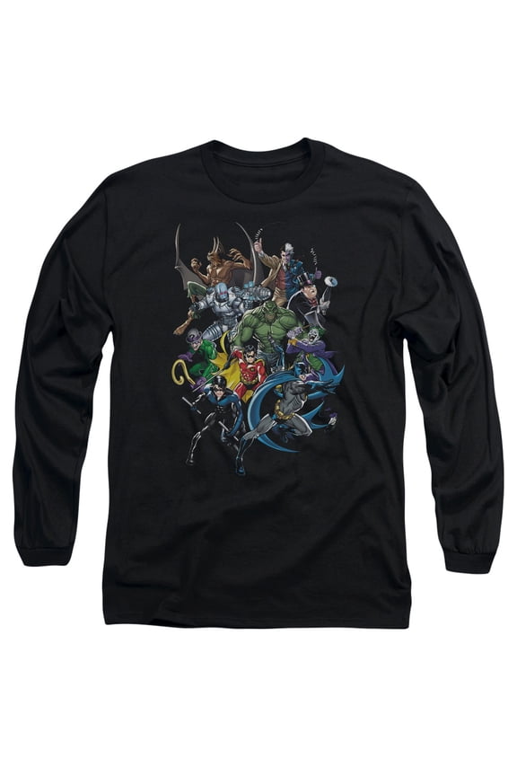 Batman - Saints And Psychos - Long Sleeve Shirt - Small