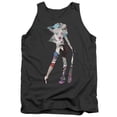 thumbnail image 1 of Batman & Scene Inside Adult Cotton Tank Top, Charcoal - Small, 1 of 1