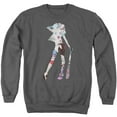 thumbnail image 1 of Batman Scene Inside Adult Crewneck Sweatshirt Charcoal, 1 of 1