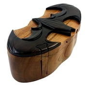 The Handcrafted Batman Wood Puzzle Box