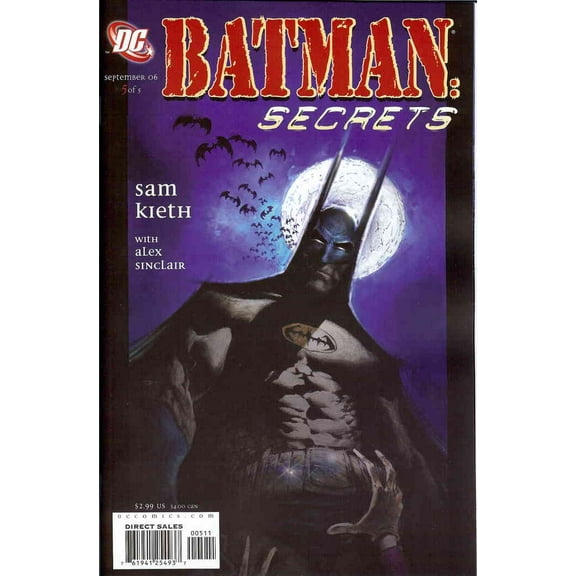 Batman: Secrets #5 VF ; DC Comic Book