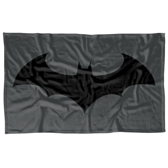 Batman Shadow Logo Fleece Blanket 36' x 58',Hush Logo