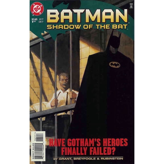 Batman: Shadow of the Bat #65 VF ; DC Comic Book