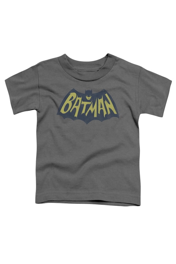 Batman - Show Bat Logo - Toddler Short Sleeve Shirt - 4T