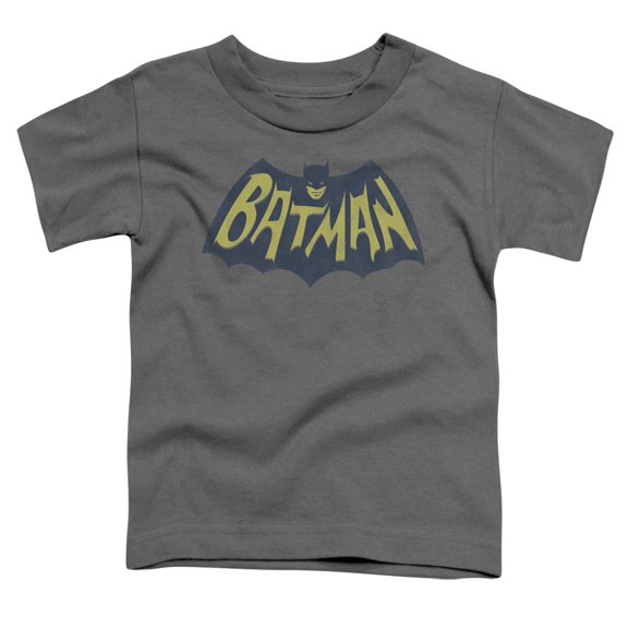 Batman - Show Bat Logo - Toddler Short Sleeve Shirt - 4T