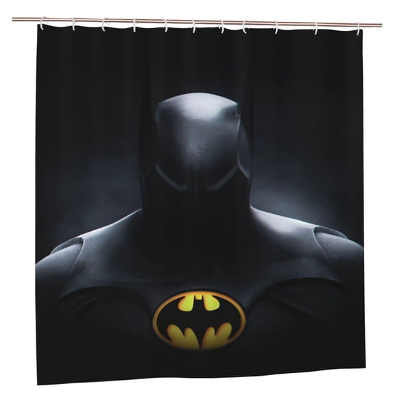 Batman Shower Curtain For Bathroom Decor 72x72 Inch Waterproof Bath Curtains Decorative Bathroom Accessories