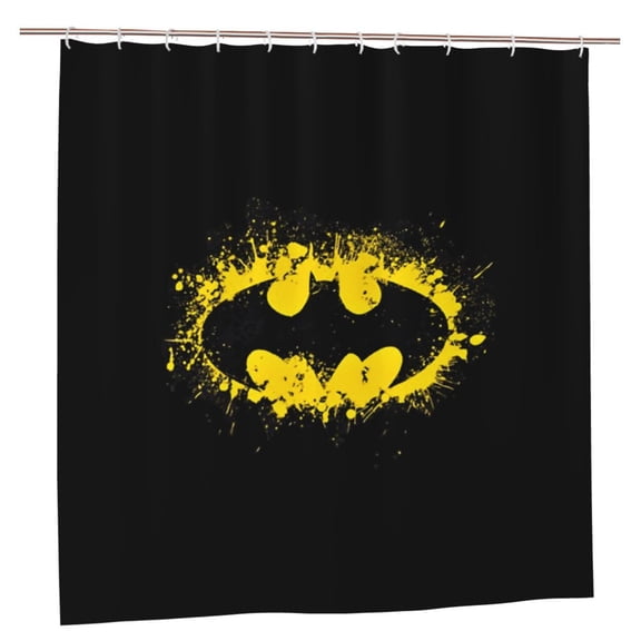 Batman Shower Curtain For Bathroom Decor 72x72 Inch Waterproof Bath Curtains Decorative Bathroom Accessories