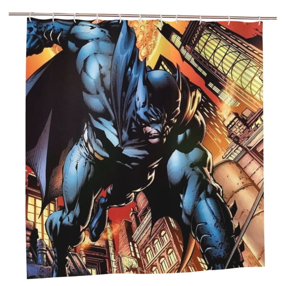 Batman Shower Curtain For Bathroom Decor 72x72 Inch Waterproof Bath Curtains Decorative Bathroom Accessories