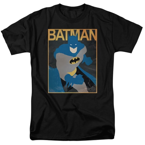 Batman - Simple Bm Poster - Short Sleeve Shirt - Large