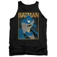 thumbnail image 1 of Batman Simple Bm Poster Adult Tank Top Black, 1 of 2