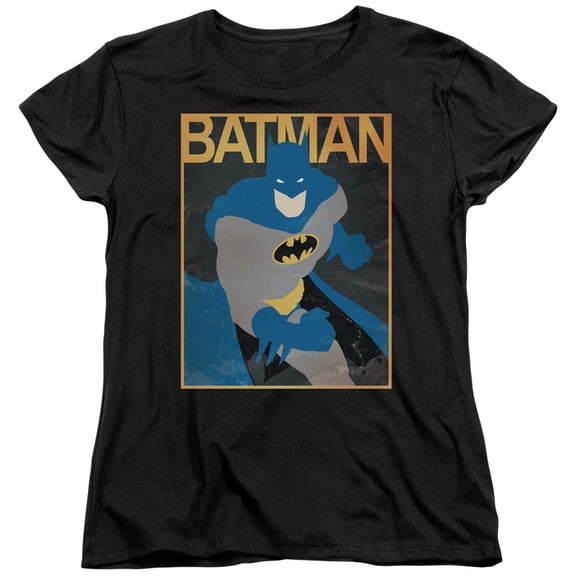 Batman - Simple Bm Poster - Women's Short Sleeve Shirt - Small