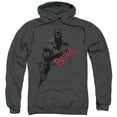 thumbnail image 1 of Batman - Sketch Bat Red Logo - Pull-Over Hoodie - X-Large, 1 of 2