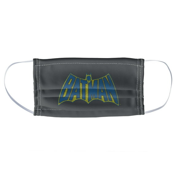 Batman Sketch Logo 1-Ply Reusable Face Mask Covering, Unisex
