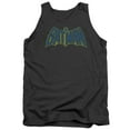 thumbnail image 1 of Batman Sketch Logo Adult Tank Top Charcoal, 1 of 1