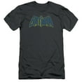 thumbnail image 1 of Batman Sketch Logo S/S Adult 30/1 T-Shirt Charcoal, 1 of 1
