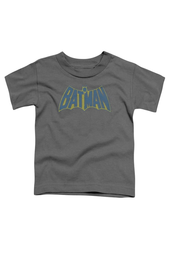 Batman - Sketch Logo - Toddler Short Sleeve Shirt - 4T