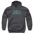 thumbnail image 1 of Batman - Sketch Logo - Youth Hooded Sweatshirt - Large, 1 of 2