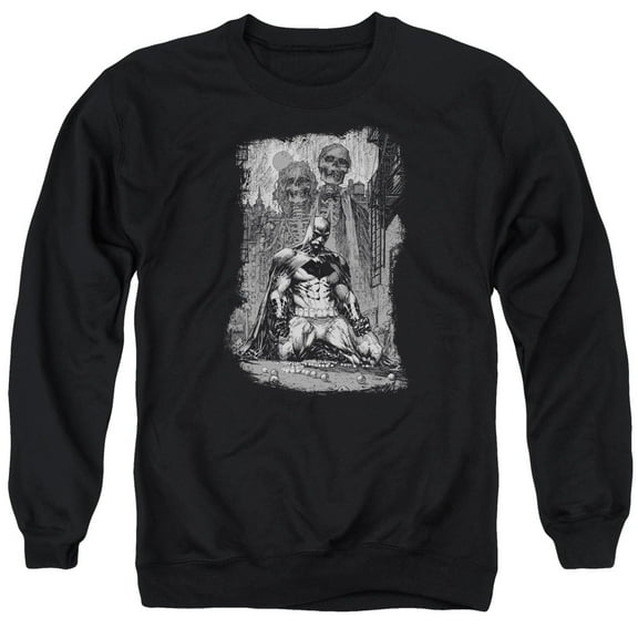 Batman - Sketchy Shadows - Crewneck Sweatshirt - Large