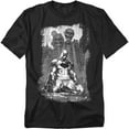 thumbnail image 1 of Batman T-Shirt Sketchy Shadows Unisex Graphic Tee For Men & Women, 1 of 7