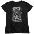 thumbnail image 1 of Batman-Sketchy Shadows - Short Sleeve Womens Tee - Black- 2X, 1 of 1