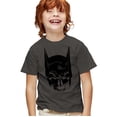 thumbnail image 1 of Batman Skull On Gray Kids T Shirt (Small) for Youth Toddler Boys and Girls, Charcoal, 1 of 5