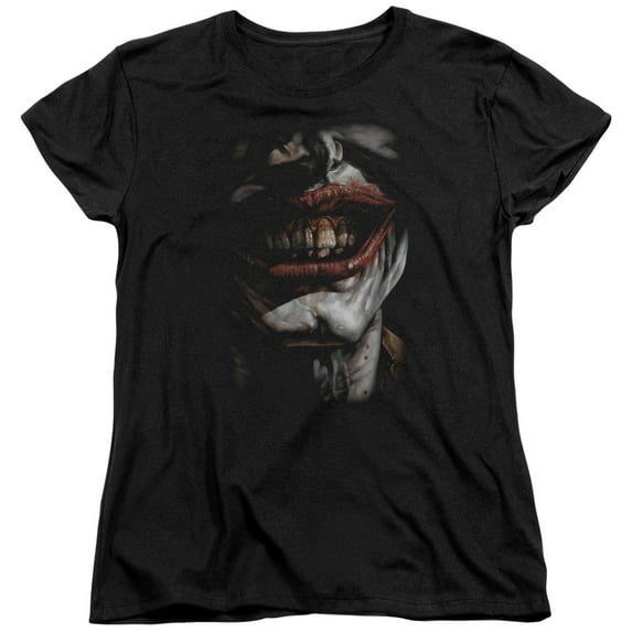 Batman - Smile Of Evil - Women's Short Sleeve Shirt - Small
