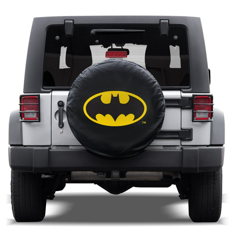 Batman Spare Tire Cover for Jeep Wrangler (1987-2019 JK, JL, CJ