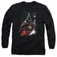 Batman Sparks Leap Men's Long Sleeve TShirt
