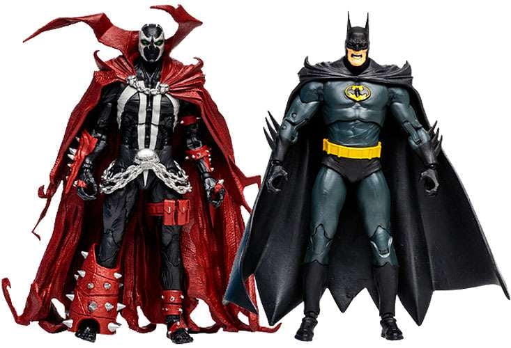 DC MULTIVERSE Batman & Spawn フィギュアセット Amazon.com: McFarlane Toys DC Multiverse Batman & Spawn