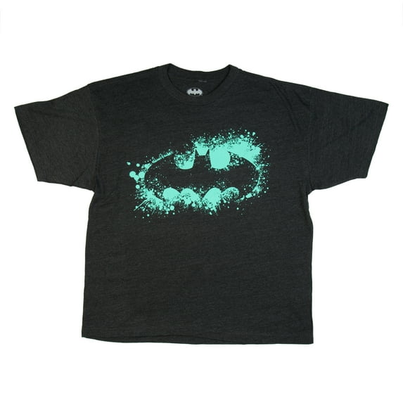 Batman Splatter Logo T-Shirt-XL