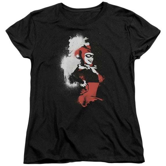 Batman - Splattered Couple - Women's Short Sleeve Shirt - Large