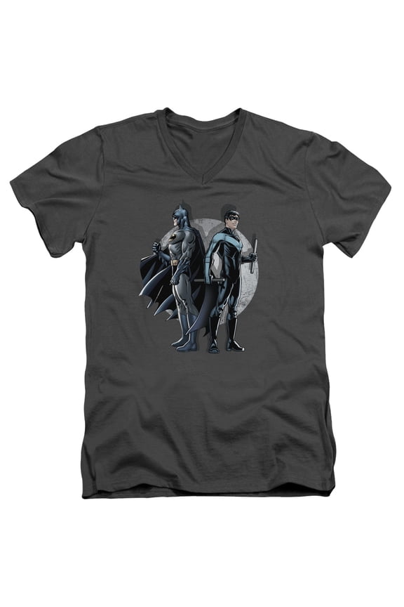 Batman - Spotlight - Slim Fit V Neck Shirt - X-Large