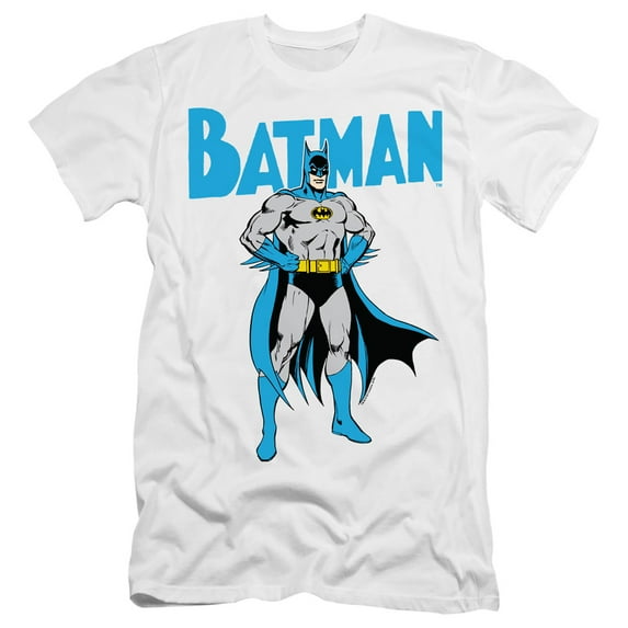 Batman - Stance - Premium Slim Fit Short Sleeve Shirt - Medium
