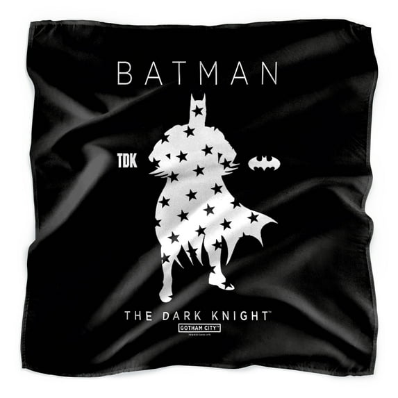 Batman Star Silhouette Bandana (21 in x 21 in)