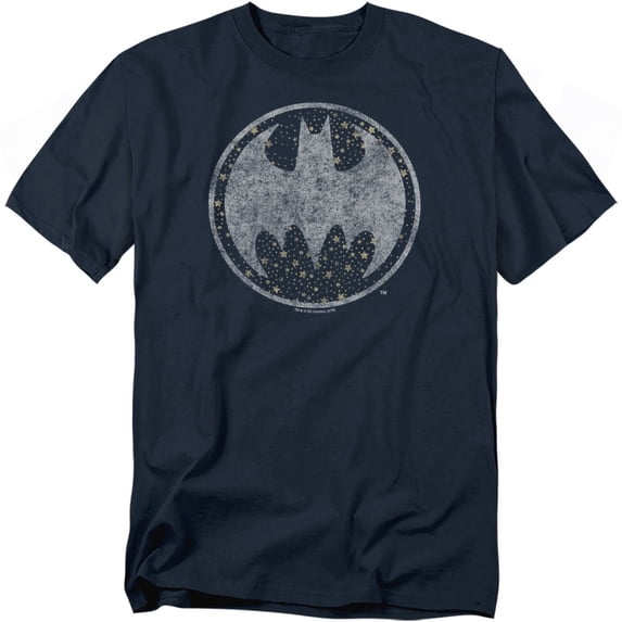 Batman T-Shirt Starry Night Shield Unisex Graphic Tee For Men & Women
